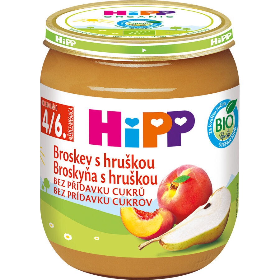 HiPP Organic Peach with pear 125 g