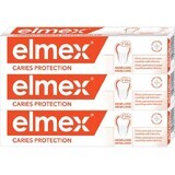 Elmex Caries Protection Amino Fluoride Toothpaste 3 x 75 ml