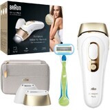 Braun Braun Silk-expert Pro 5 PL5154, IPL für Frauen, langanhaltende Epilation, weiß/gelb