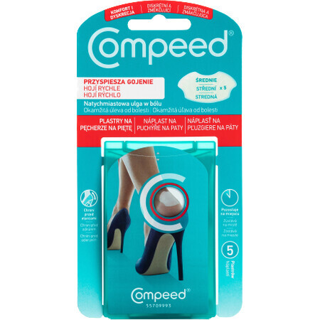 Compeed Plasture pentru bășici la călcâi 5 buc