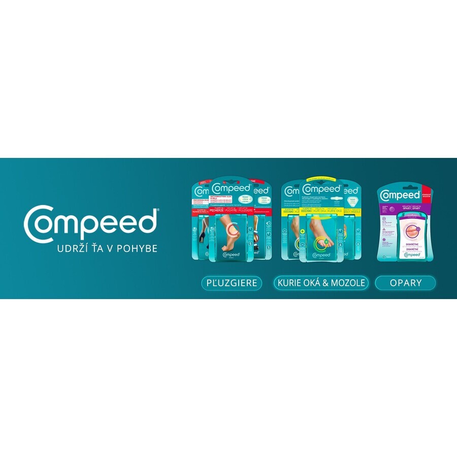 Compeed Plasture pentru bășici la călcâi 5 buc