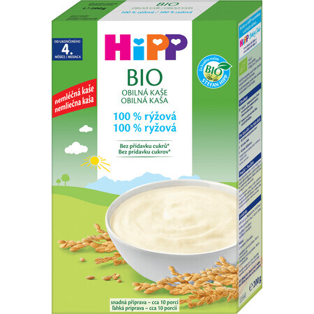 HiPP BIO Rice porridge cereal, 1 x 200 g