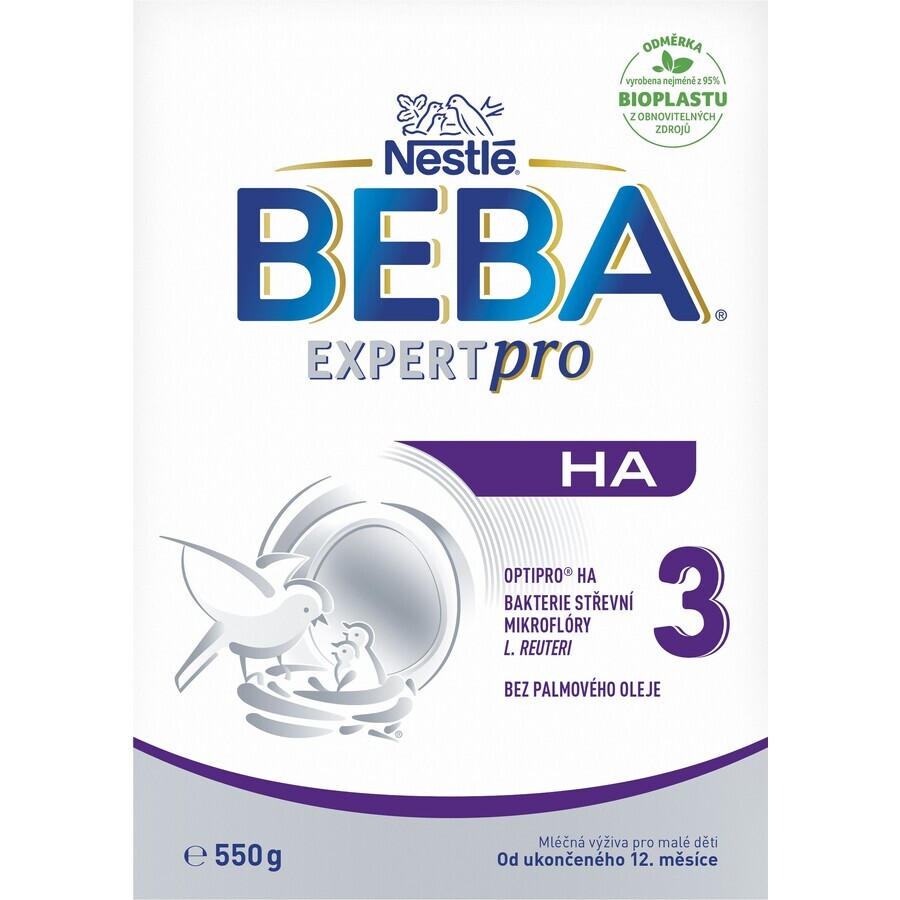 Nestlé Beba Expertpro HA 3 Säuglingsmilchnahrung 550 g