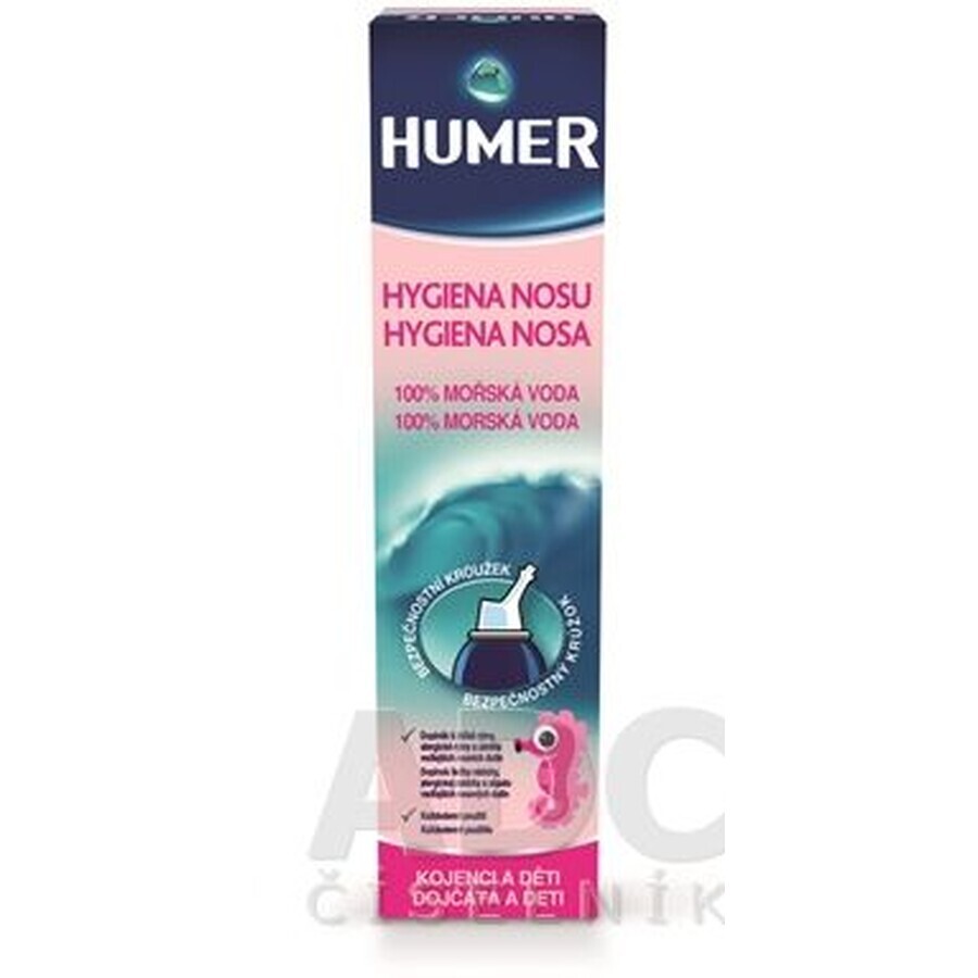 HUMER NASE HYGIENE Kinder-Nasenspray 100% Meerwasser 150 ml