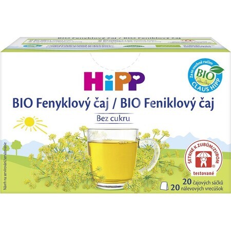 HiPP Bio-Fenchel-Teebeutel 20 x 1,5 g