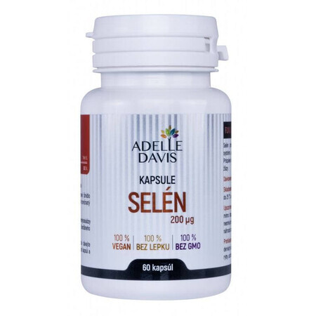 Adelle Davis Selenium 200 mcg 60 capsules