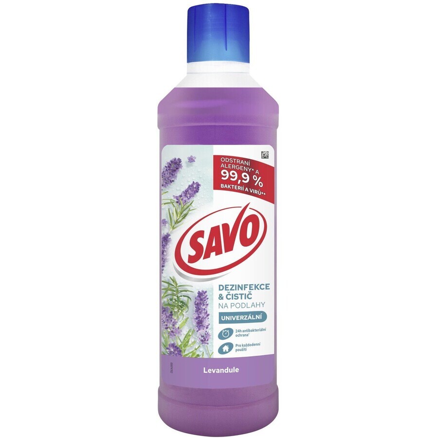 Floor disinfectant and cleaner Savo Lavender 1 l