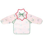 Badabulle bib bib with sleeves Soft pink