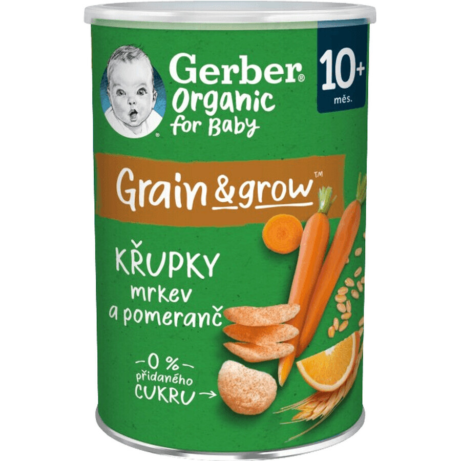 Gerber Bio Karotten-Orangen-Chips 35 g