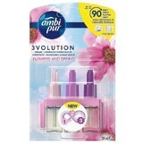 AmbiPur 3 Volution Blumen & Frühling elektrische Deo-Nachfüllpackung 3 x 20 ml