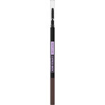 Maybelline New York Brow Ultra Slim, creion pentru sprâncene, 5.5 maro rece, 4.22 g