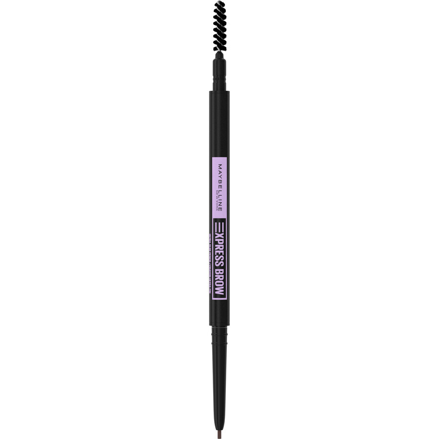 Maybelline New York Brow Ultra Slim, creion pentru sprâncene, 5.5 maro rece, 4.22 g