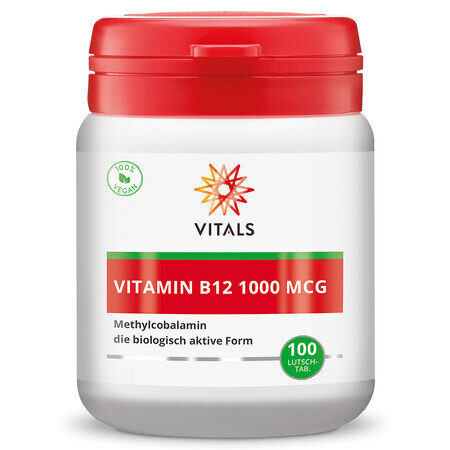 Vitamina B12 (Metilcobalamina) 1000mg 100 cpr, Vitals