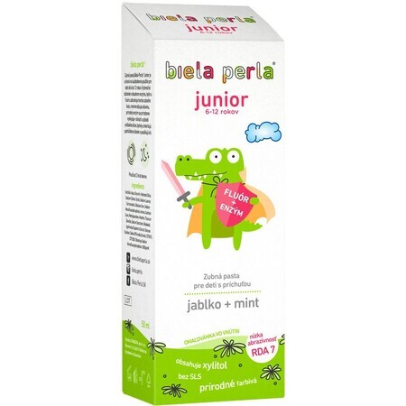 Zahnpasta Weiß Perla Junior (6-12 Jahre) 50 ml