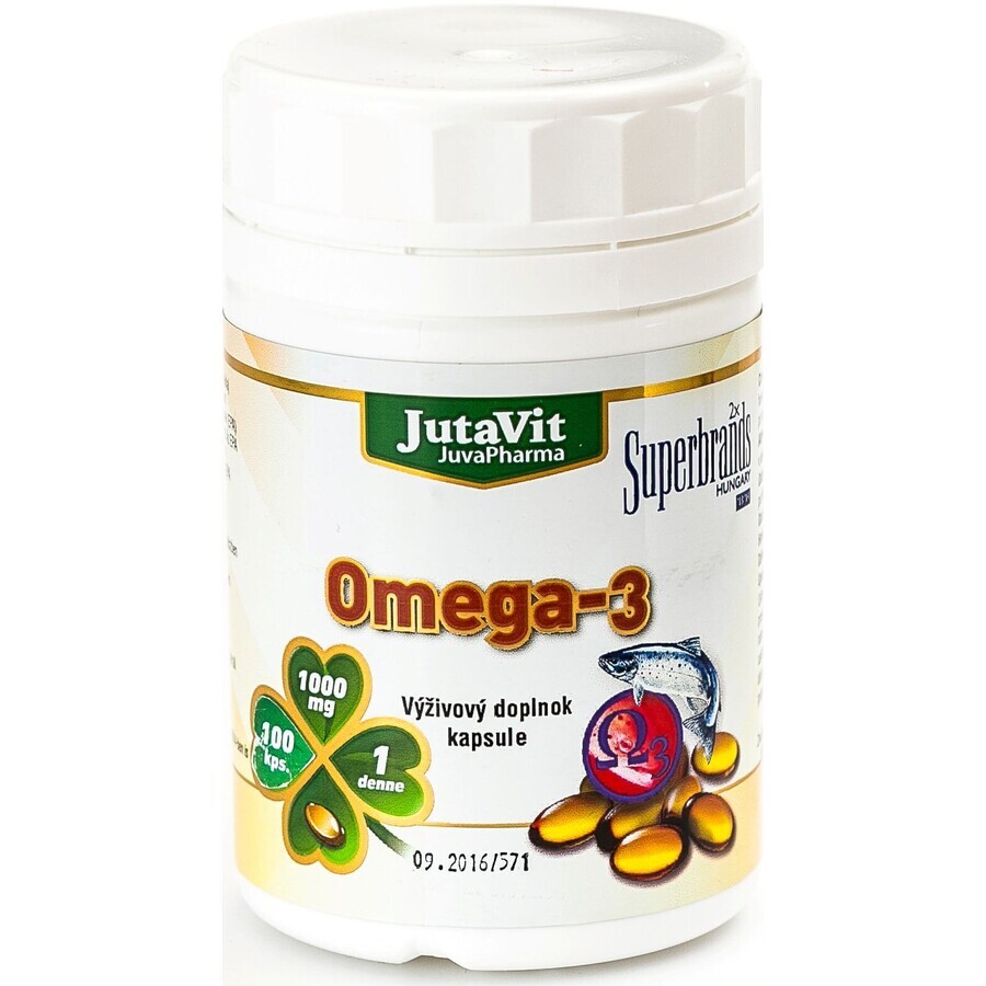 Jutavit Omega-3 100 Kapseln