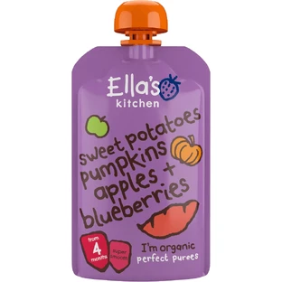 Ella's Kitchen Batata, calabaza y manzana bio 120 g