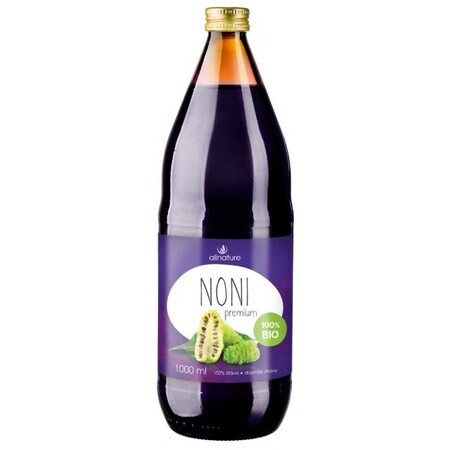 Allnature Bio Premium Bio Noni 100% Saft 1 Liter