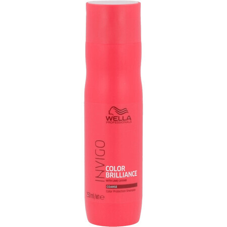 Wella Professionals Invigo Color Brilliance(Coarse) Hair Color Protection Shampoo with Lime Caviar 250 ml