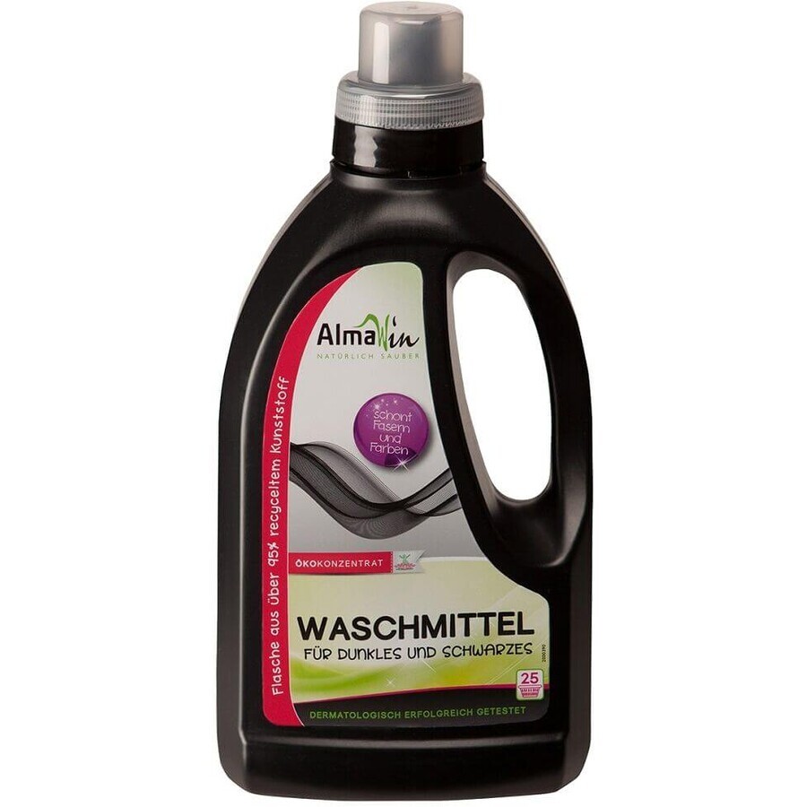 Almawin Flüssigwaschmittel für dunkle und schwarze Wäsche 750 ml