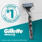 Gillette Mach3 gift set - razor + 1 replacement head + gel