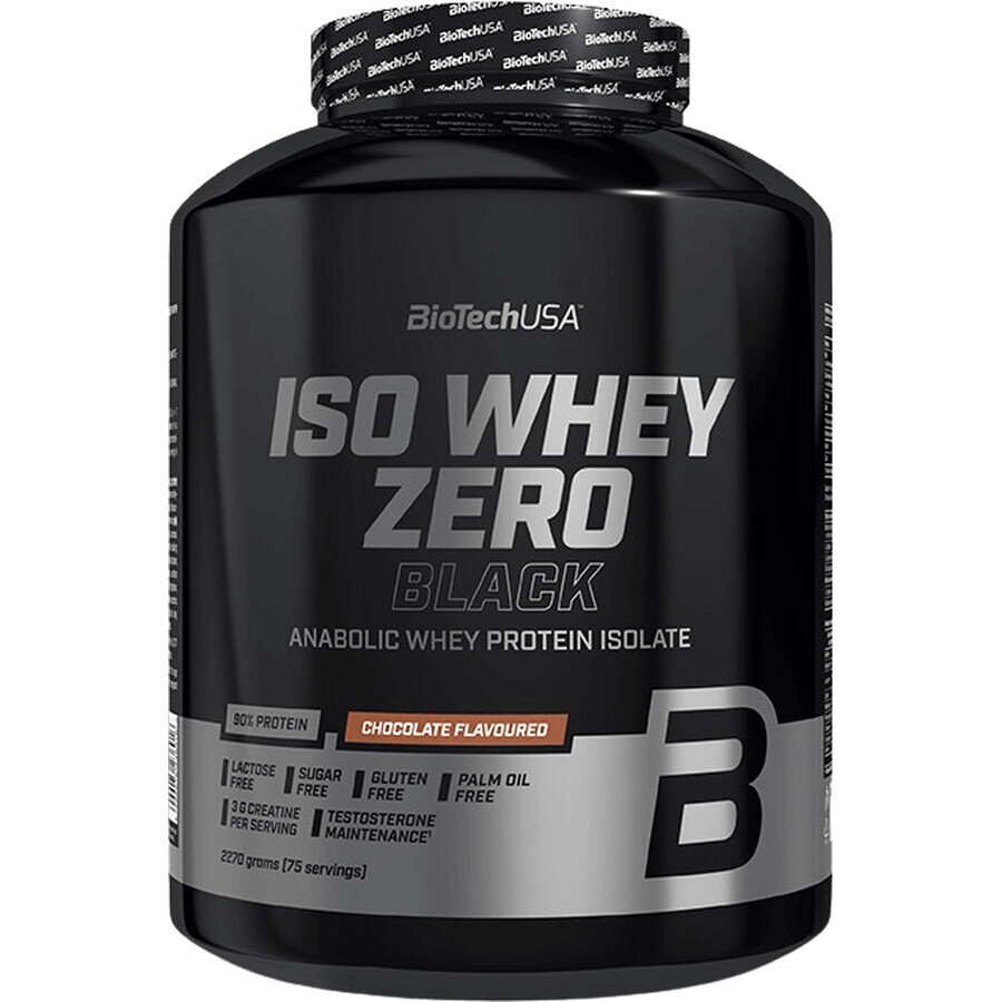 BiotechUSA Iso Whey Zero Dark Chocolate 2270 g