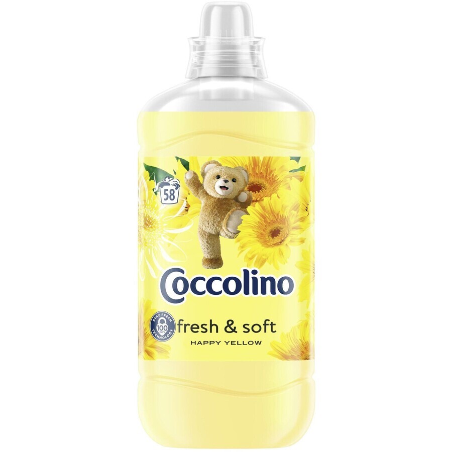 Coccolino Happy giallo balsamo per bucato 1,45 l