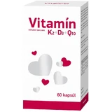 Biomedica Vitamine K2+D3+Q10 60 capsules