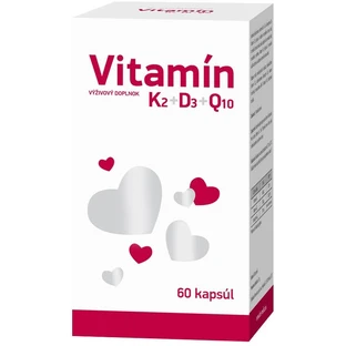 Biomedica Vitamin K2+D3+Q10 60 capsules