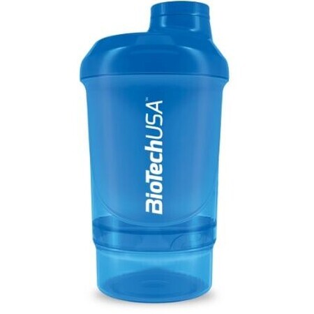 BiotechUSA SHAKER NANO albastru 300 ml + 150 ml