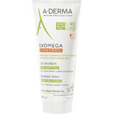 A-Derma Exomega Control Emollient Lotion für trockene, zu Atopie neigende Haut 200 ml