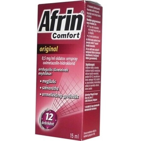 Afrin 0,5 mg/ml spray nasale 15 ml