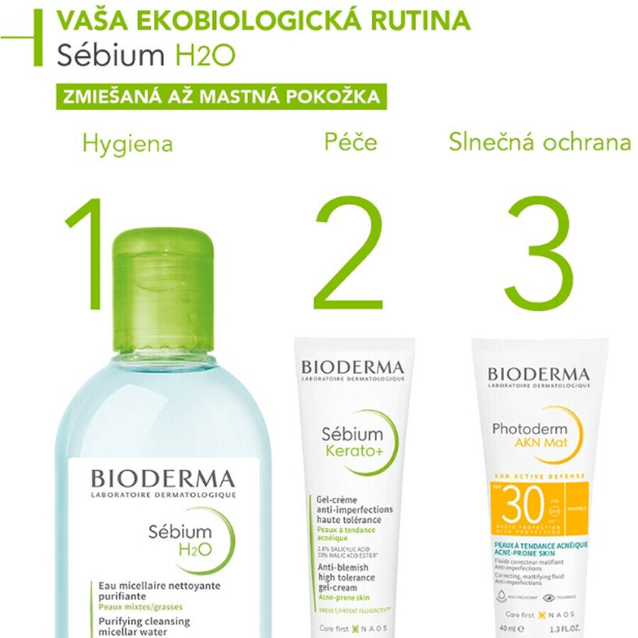 Bioderma Sébium H2O Acqua Micellare Detergente 250 ml