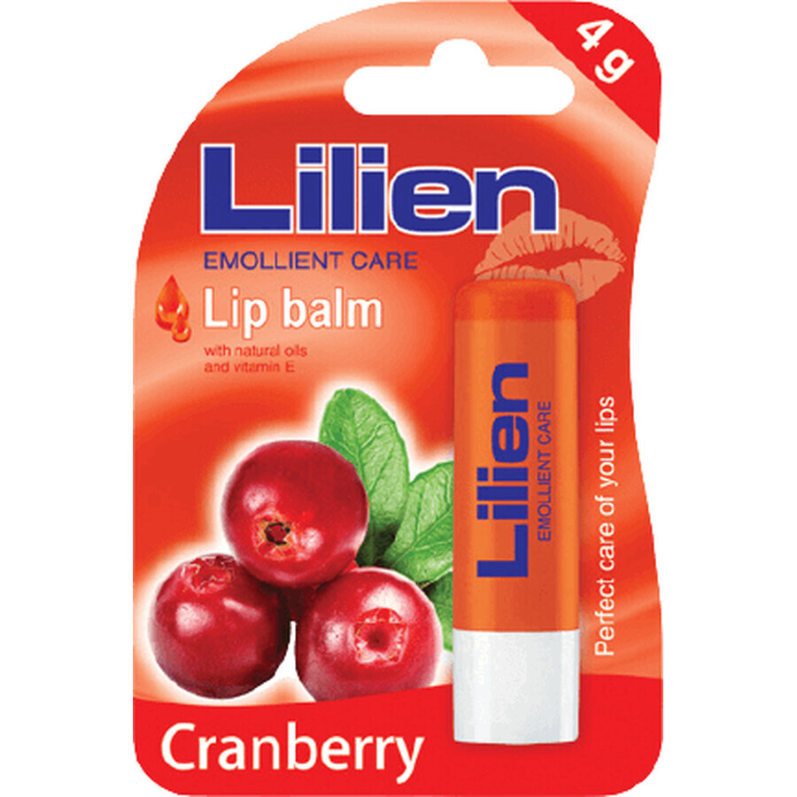 Lilien Cranberry Lippenbalsam 4 g