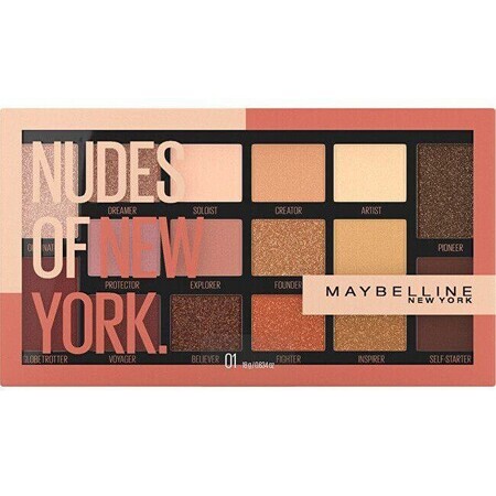 Maybelline New York NEW YORK City Mini Palette 430 Downtown Sunrise Lidschatten Palette 18 g