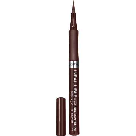 L'Oréal Paris Infaillible Grip 27H Precisie Vilt eyeliner bruin, 1 g