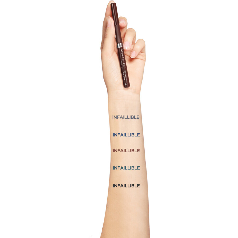 L'Oréal Paris Infaillible Grip 27H Precisie Vilt eyeliner bruin, 1 g