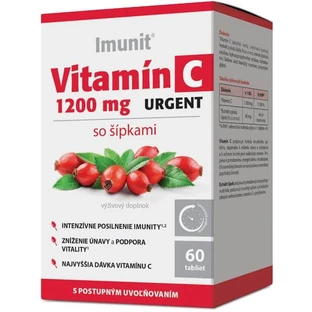 Imunit Witamina C 1200 mg URGENT ze strzałkami 60 tabletek