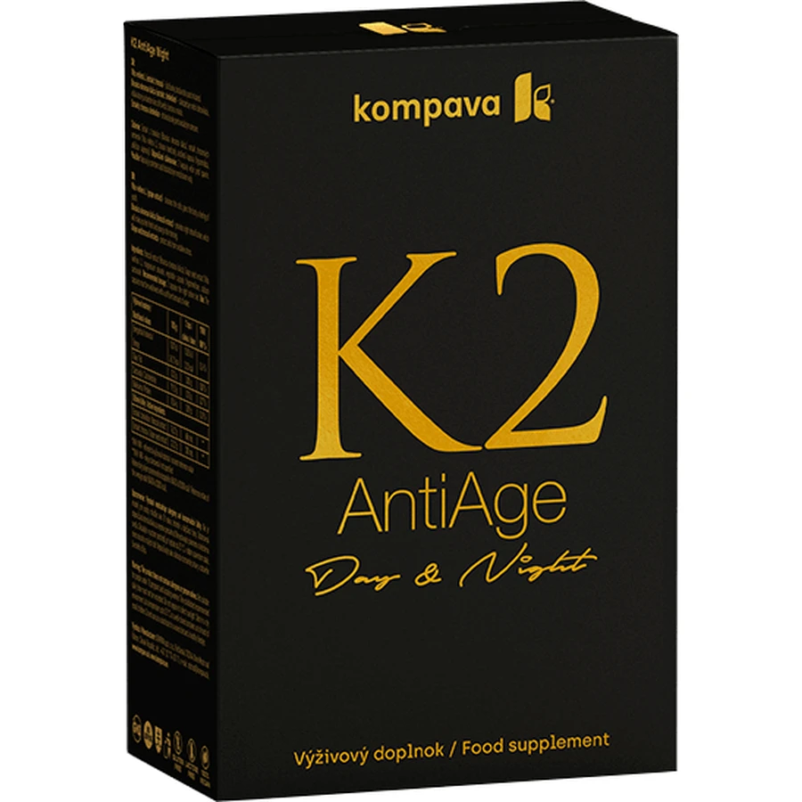 Kompava K2 AntiAge Day and Night 180 capsules