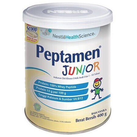 Nestlé Peptamen JUNIOR Vanille plv 400 g