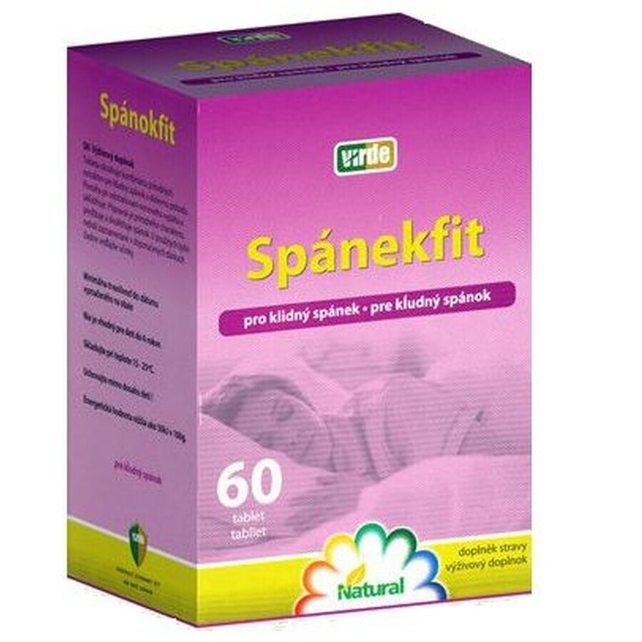 Virde SPÁNOKFIT 60 Tabletten