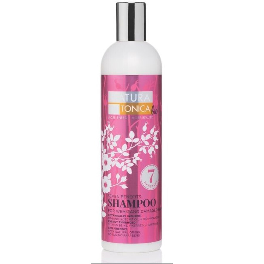 Natura Siberica Natura Estonica - Zeven voordelen - Haarshampoo 400 ml