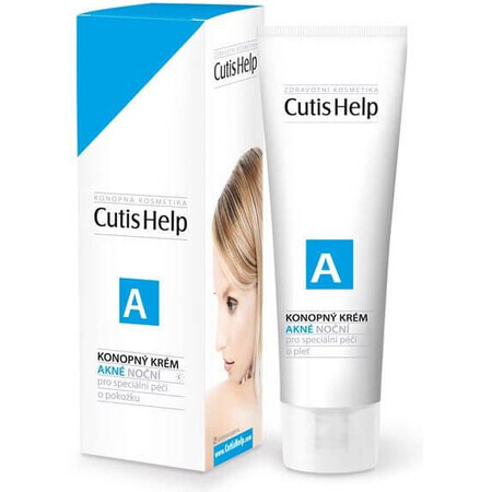 CutisHelp ACNE Hanf Akne Nachtcreme 30 ml