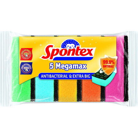 Spontex Megamax, Abwaschschwämme 5 Stück