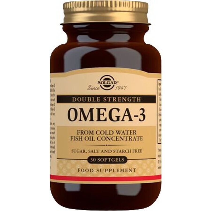 Solgar Omega 3 Doppelte Stärke 30 Tabletten