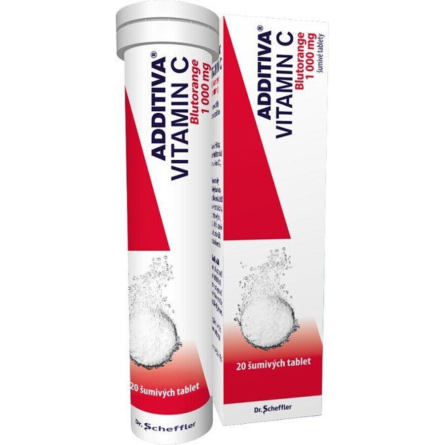 Additiva Vitamine C Blutorange 20 comprimés effervescents