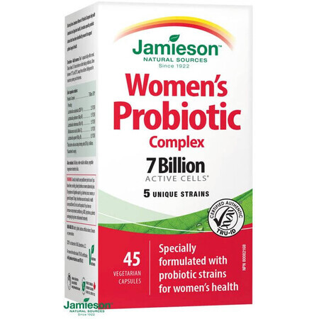 Jamieson Probiotic for Women 7 miljard 5 stammen 45 capsules