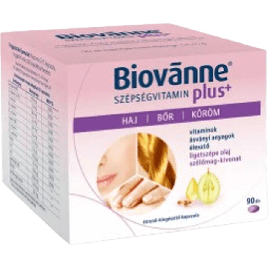 Biovánne Plus Schönheit Vitamin-Kapseln 90 Kapseln