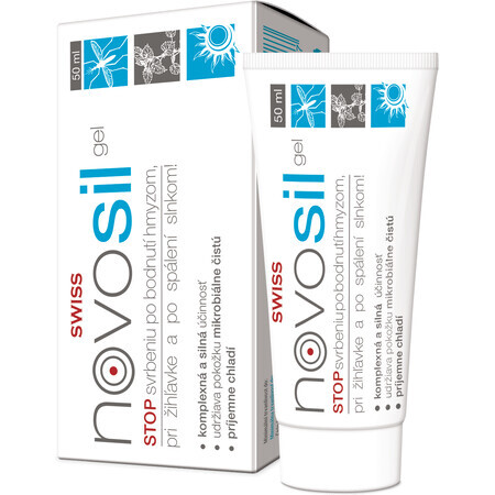 Swiss Novosil gel stops itching after insect bites 50 ml