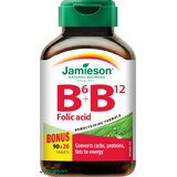 Jamieson Vitaminen B6, B12 en foliumzuur 110 tabletten