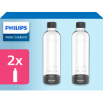 Philips Aquashield Koolzuurfles ADD911BK/10 2 stuks